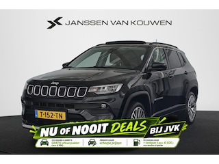 Jeep Compass 1.5T e-Hybrid Limited Automaat Pano Trekhaak Stuur-Stoelverwarming