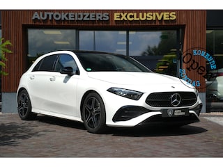 Mercedes-Benz A-klasse 250 4MATIC AMG Line Panoramadak Ambient Widescreen HeadUp AMG Pakket Keyless Memory Facelift