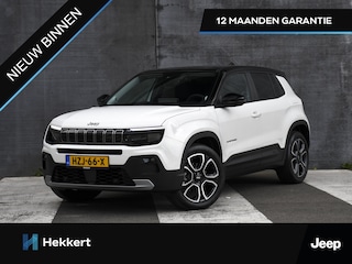 Jeep Avenger Summit 54 kWh 156pk Automaat ADAPT. CC | CAMERA | 18''LM | DODE HOEK | STOELVERW. | DAB