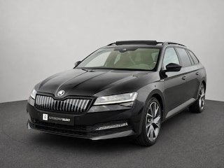 Skoda Superb Combi 1.4 TSI iV Sportline | Pano | Matrix LED | Trekhaak | Memory | ACC | Side Assist | Keyless | Dealer onderhouden