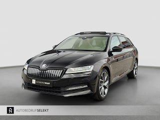 Skoda Superb Combi 1.4 TSI iV Sportline | Pano | Matrix LED | Trekhaak | Memory | ACC | Side Assist | Keyless | Dealer onderhouden