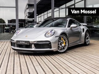 Porsche 911 3.8 Turbo S | BURMESTER | STOELVENTILATIE | LIFTSYSTEEM | NL GELEVERD | DEALER ONDERHOUDEN | KERAMISCH | ACHTERASBESTURING | PVT + | PDLS + | 18-WEG STOELEN | SPORTUITLAATSYSTEEM EXC-OPTIK | SPOILER |