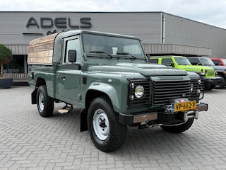 Land Rover Defender 2.4 TD 110" E Crew Cab Trekhaak Airco Elektrische Ramen Keswick Green