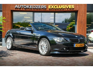 BMW 6-serie Cabrio 650i Automaat Navigatie PDC Cruise HUD Memory Leer Clima