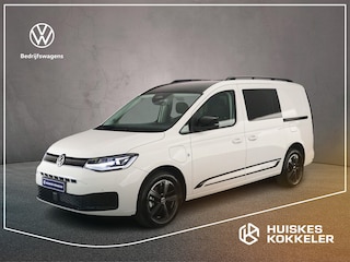 Volkswagen Caddy Flexible 1.5 TSI eHybrid Limited Edition | Trekhaak | 5-zitplaatsen opklapbare dubbele cabine | Navigatie | AppleCarplay-AndroidAuto draadloos | > Netto-ACTIE-Prijs; bij koop of lease via HK / excl. kosten rijklaarmaken <