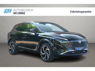 Nissan Qashqai 1.3 MHEV Xtronic 158pk Tekna Plus | Navi | App Connect | Adaptive Cruise | Panoramadak | Keyless | 360° Camera | Bose | Elektrische Achterklep