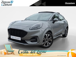 Ford Puma 1.0 EcoBoost Hybrid ST-Line X | Adapt. Cruise Control | Winterpakket | B&O | Panoramadak | Elektr. kofferklep | Full LED koplampen | Navigatie | 12 maanden garantie!
