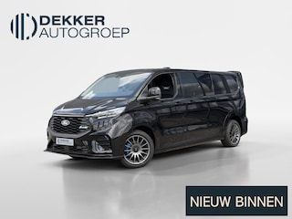 Ford Transit Custom L2H1 MS-RT 71 kWh 286 PK Dubbele Cabine INKLAPBARE TREKHAAK I DRIVER ASSIST PACK ULTIMATE I DUBBELE ZIJSCHUIFDEUREN I FULL LED-KOPLAMPEN I APPLE CARPLAY / ANDROID AUTO I