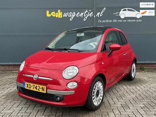 Fiat 500 1.2 Lounge *climate control *panoramadak *spoiler