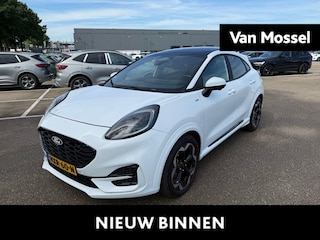 Ford Puma 1.0 EcoBoost Hybrid ST-Line X | 155PK! | Panodak | Adaptieve Cruise Control | Stoel/stuur voorruitverwarming | Matrix-LED | Trekhaak | Dealeronderhouden