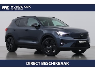 Volvo EX40 Single Motor Extended Range Plus Black Edition | 82 kWh | ACC | Warmtepomp | Half leder/ Alcantara | Harman/Kardon | BLIS | Keyless | Stoel+Stuurverwarming | 20 Inch