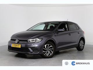 Volkswagen Polo 1.0 TSI Life Business | 1e Eigenaar! | Dealer Onderhouden | LED | Navi By App | Clima | Stoelverwarminig | Cruise Adaptive | Lichtmetalen Velgen | Parkeersensoren V+A
