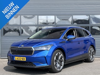 Skoda Enyaq IV 80 FIRST EDITION (91% SOH) I TREKHAAK I GROOT ACCUPAKKET I WARMTEPOMP I STOELVERWARMING I LEDEREN BEKLEDING
