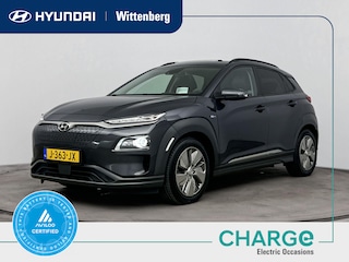Hyundai Kona EV Premium Sky 64 kWh | WLTP 484km | Schuifdak | Warmtepomp | Leer | Stoel + stuurverwarming | Stoelventilatie |