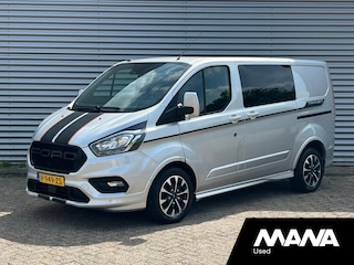 Ford Transit Custom 310 2.0 TDCI L1H1 Sport DC Automaat LM velgen Camera Cruise Airco Dubbele schuifdeur