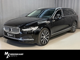 Volvo V90 2.0 T6 Plug-in hybrid AWD Plus Bright 19"/Leder + memory l + r/Stoel + stuurverwarmingAdaptieve cruise/Harman Kardon/Dodehoek/Elektrische klep/Keyless