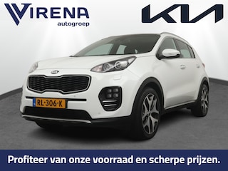 Kia Sportage 1.6 T-GDI GT-PlusLine - Schuif-/kanteldak - Stoelverwarming-/ventilatie - Stuurverwarming - Leder - Virena Zekerheidspakket €895,-