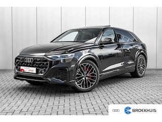 Audi Q8 55 TFSI e quattro Pro Line S 394PK | Trekhaak | Panorama Dak | 360 Camera | Sfeerverlichting | Stoelverw. voor&achter
