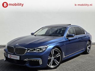 BMW 750Li High Executive M-Sport Laser Head-Up Soft close NL Auto! | Schuif/Kanteldak | Bowers & Wilkins | Adaptive Cruise Control | Stoelverwarming/Ventilatie/Massage | Trekhaak