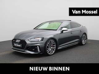 Audi A5 Sportback 2.9 TFSI quattro 450 PK | RS-sportuitlaatsysteem | RS-dynamiekpakket | RS-sportonderstel plus DRC | 360 Camera | Panoramadak | Adaptive Cruise Control | Stoelverwarming | Virtual Cockpit | Laser LED Matrix | Lichtmetalen velgen | Privacy glass |