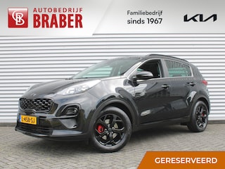 Kia Sportage 1.6 T-GDI Black Edition | 17" LM | Camera | Cruise | PDC | Navi | Leer | Zeer nette auto! |