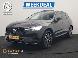 Volvo XC60 T6 PHEV AWD R-Design 350pk Dealer O.H | Trekhaak Af Fabriek | Panodak | Adaptive Cruise | Harman / Kardon | Camera | Lederen Sportstoelen Memory & Verwarmd | Keyless | Apple Carplay | Pilot Assist | Google Assistant & Maps | Stuurverwarming | Virtual | Navigatie | DAB | 20"L.M | Plug In Hybrid |
