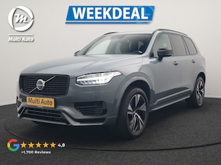Volvo XC90 T8 Recharge AWD R-Design Long Range PHEV 456pk Dealer O.H | Adaptive Cruise | Camera | Lederen Sportstoelen Memory & Verwarmd | Apple Carplay | Keyless | BLIS | Pilot Assist | Stuurverwarming | Virtual | Navigatie | DAB | 20"L.M | Plug In Hybrid |
