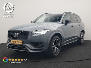 Volvo XC90 T8 Recharge AWD R-Design Long Range PHEV 456pk Dealer O.H | Adaptive Cruise | Camera | Lederen Sportstoelen Memory & Verwarmd | Apple Carplay | Keyless | BLIS | Pilot Assist | Stuurverwarming | Virtual | Navigatie | DAB | 20"L.M | Plug In Hybrid |