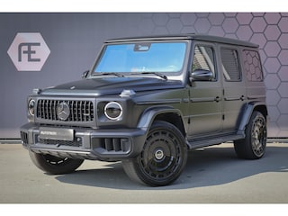 Mercedes-Benz G-klasse 580 EQ | G63 PAKKET | MANUFAKTUR | SUPERIOR LINE | AMG LINE | COMFORT PAKKET | MASSAGE | VOSSEN VELGEN | ADAPTIVE CRUISE | MATZWART | STOELVERKOELING/VERWARMING/MASSAGE | STUURVERWARMING | BTW-AUTO