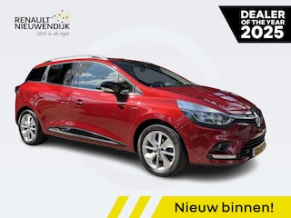 Renault Clio Estate TCe 90 Limited / DEALER ONDERHOUDEN / NAVI / PDC / CRUISE / AIRCO / PRIVACY GLASS / DAKRAILS / 16'' LMV