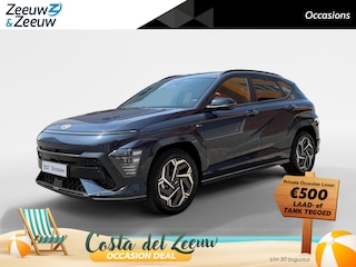 Hyundai Kona 1.6 GDI HEV N Line | Stoelverwarming & verkoeling | 360 Camera | Navigatie | Parkeersensoren voor en achter | Dodehoek detectie | Geheugenfunctie bestuurdersstoel |