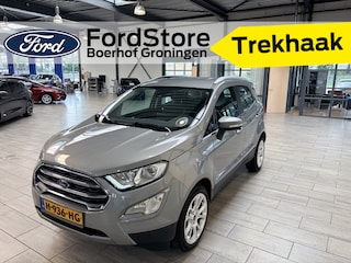 Ford Ecosport EcoBoost 125 pk Titanium | Camera | Winter Pack | B&O | Half leer | Keyless Entry |  Trekhaak | Blis |