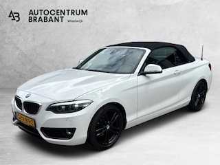 BMW 2-serie Cabrio 218i High Executive (Goed OnderH, Navi, StoelV, Cruise Con, Parkeersensoren, Etc)