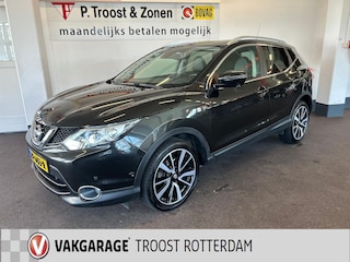 Nissan Qashqai 1.2 Tekna Automaat | Panoramadak | Lederen bekleding | Trekhaak | 360 Camera | Keyless entry | Cruise control | Climate control | Lane assist | Navigatie | Elek. inklapbare spiegels