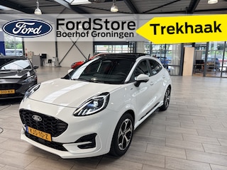 Ford Puma EcoBoost 125 pk Hybrid ST-Line | Trekhaak | Winter Pack | Adapt. Cruise | Pano | Elektr. achterklep | fabr. gar. tm 03/2027 |