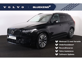 Volvo XC90 T8 Recharge AWD Ultimate Dark - Luchtvering - Panoramisch schuif-/kanteldak - Head up display - IntelliSafe Assist & Surround - Getint glas - verwarmbaar stuurwiel - 360º camera - Parkeersensoren voor & achter - Voorstoelen en buitenste zitplaatsen 2e zitrij verwarmbaar - Trekhaak - DAB - Keyless - Apple® CarPlay - Android Auto - 19' LMV