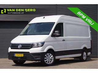 Volkswagen Crafter 35 2.0 TDI 140PK L3H3 (L2H2) EURO 6! 3-ZITS TREKHAAK 3T, NAVI, CAMERA, PDC, DAB, CRUISE, VOORRUITVERWARMING