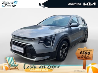 Kia Niro 1.6 GDi PHEV DynamicPlusLine | Leder | Navi | Camera | Stoel + Stuurverwarming | Elektr. Achterklep | Head-Up Display |