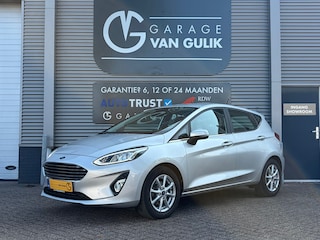 Ford Fiesta 1.0 101PK Automaat,Navi,Clima,Cruise,Carplay,Isofix,PDC,Stoel+StuurVerwarming,ElektrRamen+Spiegels,ParkAssist,Led,Lmv