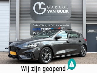 Ford Focus 1.0 ST Line 125PK Automaat,Panodak,Navi,Clima,Cruise,Isofix,Carplay,Stoel+StuurVerwarming,ElektrRamen+Spiegels,Led,HUD