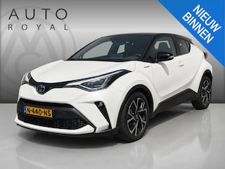 Toyota C-HR 1.8 Hybrid Bi-Tone AFNEEMBARE TREKHAAK | DODE HOEK DETECTIE | FULL LED PAKKET | LEDER | CAMERA  | NAVAIGATIE | STOEL VERWARMING | AIRCO/ ECC | CRUISECONTROL | PARKEERSENSOREN | LANE ASSISTENT | DAB | KEY LESS ENTRY/GO |