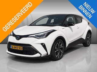 Toyota C-HR 1.8 Hybrid Bi-Tone AFNEEMBARE TREKHAAK | DODE HOEK DETECTIE | FULL LED PAKKET | LEDER | CAMERA  | NAVAIGATIE | STOEL VERWARMING | AIRCO/ ECC | CRUISECONTROL | PARKEERSENSOREN | LANE ASSISTENT | DAB | KEY LESS ENTRY/GO |