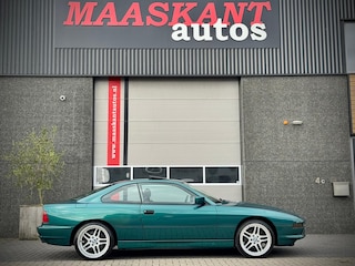 BMW 850i / Aut / E31 / Lagunengrün / Sunroof / UNIQUE EXAMPLE!