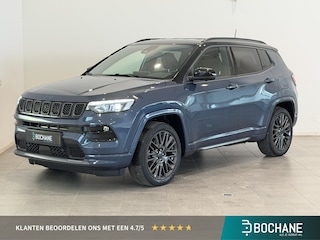 Jeep Compass 4xe 240 Plug-in Hybrid Electric S | Leder | All Season banden | 19'' Lichtmetalen velgen | Elektrische stoelen met geheugenfunctie bestuurder | Stoelventilatie voor