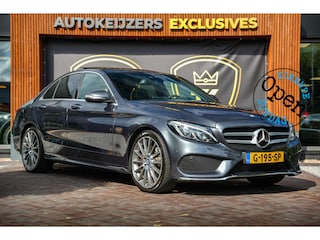 Mercedes-Benz C-klasse 200 Prestige AMG Panoramadak Leer Camera Stoelverw. Navigatie Cruise