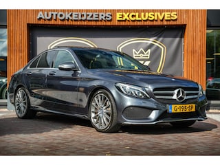 Mercedes-Benz C-klasse 200 Prestige AMG Panoramadak Leer Camera Stoelverw. Navigatie Cruise