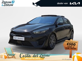 Kia Ceed 1.5 T-GDi GT-PlusLine Automaat | 140 PK | Schuif-kanteldak | JBL | Elektr. verstelbare bestuurdersstoel met geheugenfunctie |  18" lichtmetalen velgen | Dodehoek detectie  | Chameleon Tint Ultra Blue | Metallic lak | Fabrieksgarantie t/m 8-4-2032 + 3x 1 jaar*  | NAP