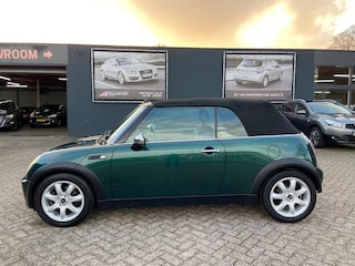 Mini Cooper Cabrio 1.6 Chili Automaat - Airco - Cruise control - Leer/stoelverwarming - Elektrische kap
