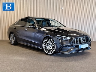 Mercedes-Benz C-klasse 220D AMG STYLING-PANORAMA-MEMORY-BURMESTER-ACC-TREKHAAK-ZEER COMPLEET