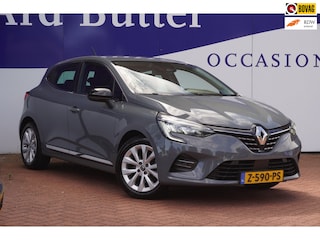 Renault Clio 1.6 E-Tech Hybrid 140 Intens +Led+Navigatie+Half-Leder+stoel-verw+Camera+cruise+Parkeer-Hulp+16"Lm = Nardo grey !!